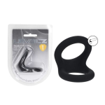 LEVELZ Double O Silicone Cock Ring - M - Black